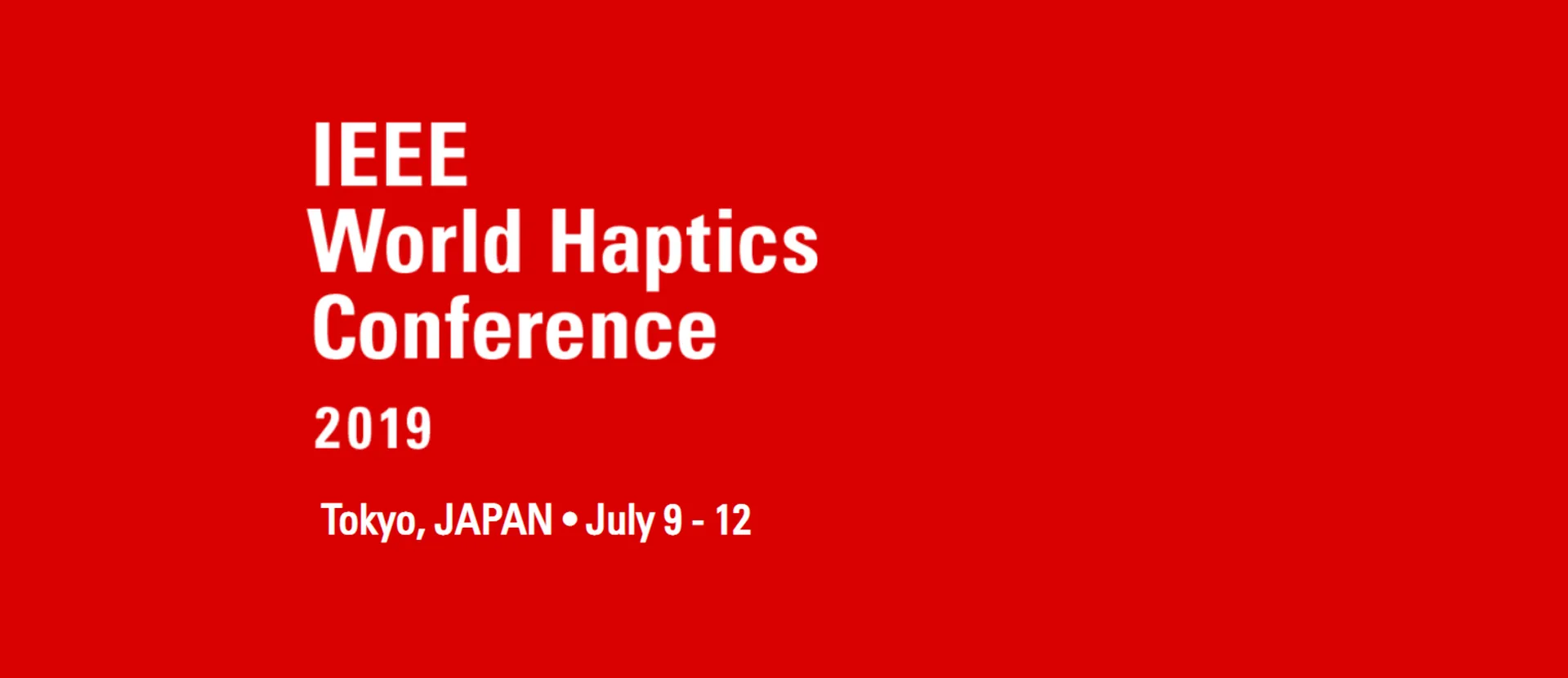 IEEE World Haptics 2019 Logo