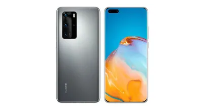 P40 Pro Front and Rear View